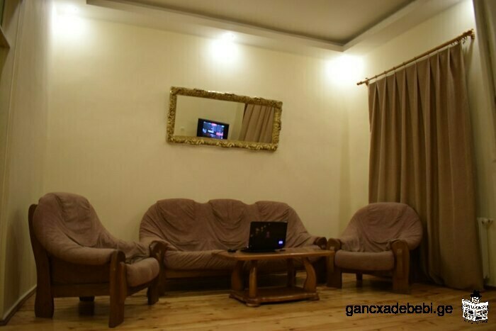 For rent. Comfortable 3 rooms apartment near by the Sameba cathedral