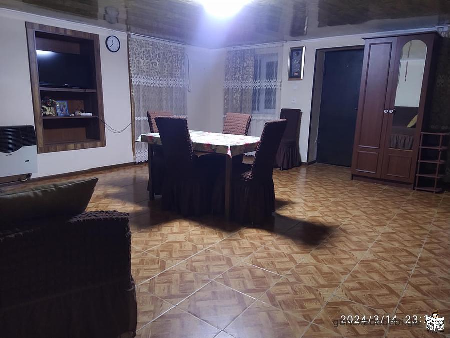 The first floor of a private two-story house is for rent in Kutaisi