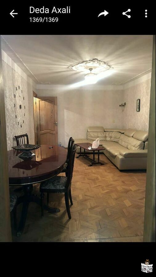 3-room apartment for rent in the city center