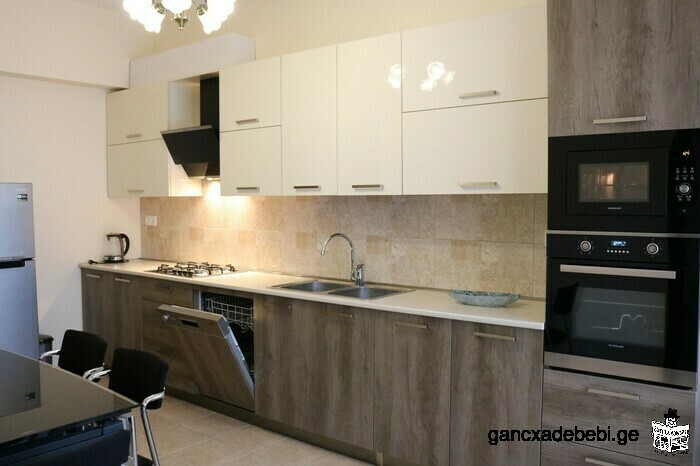 3-room apartment of modern design, 110 sq.m. area