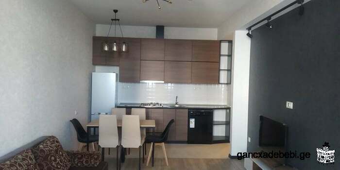 55 sq.m. 2 room apartment at the bottom of the third plateau in Saburtalo,