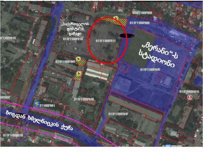 8 800 sqm land plot for sale Bogdan Khmelnitski Street 48a