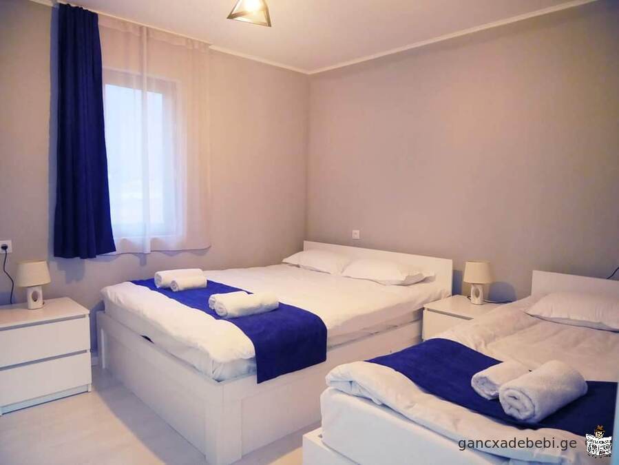 Apartments are rented monthly in the center of Mestia
