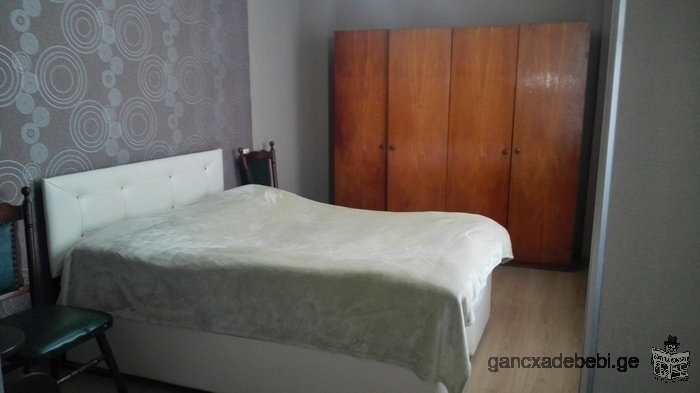 Flat for rent. Batumi. Str. Lermontov 46, square-64.3rd floor. GEL-80 price