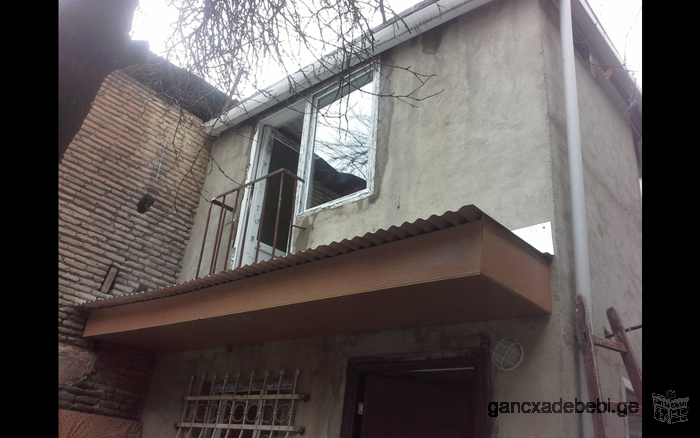 For Sale 2-store little house (18.5) in ceter Tbilisi