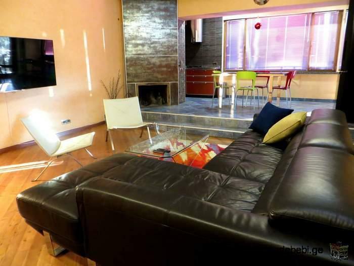 For rent - a pretty studio apartment (2 rooms 70 sq.m) 1480 GEL