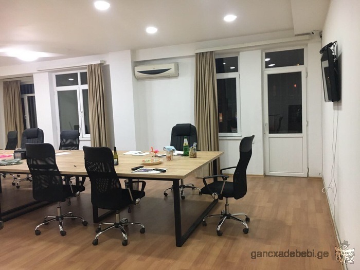 For rent place for office (105 m2) new repaired on saburtalo street .
