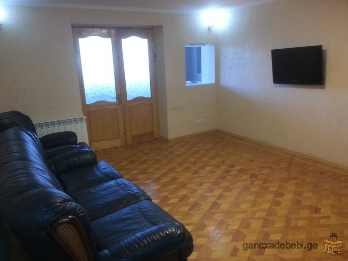 For rent spacious apartment located in the center of Kutaisi.