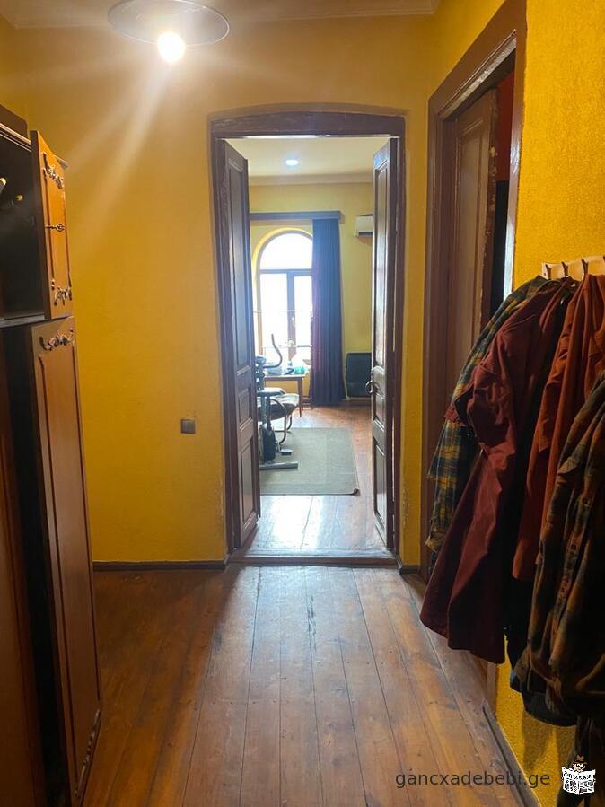 For sale three-room apartment in old Batumi on the 36 Z. Gamsakhurdia Str, 400 meters from the sea