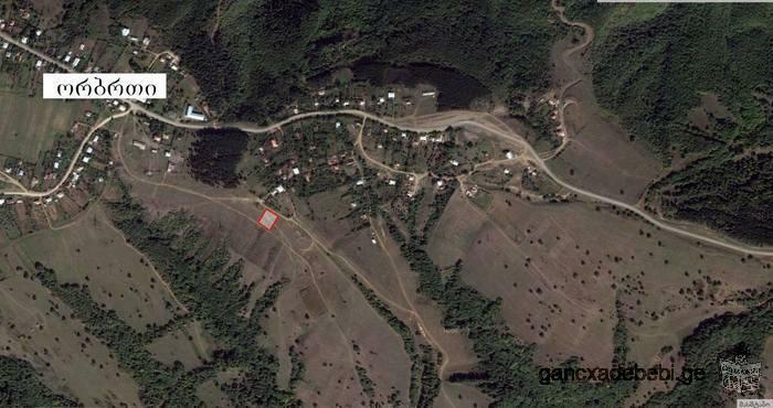 Land for sale in the village of Orbeti, near the Manglisi - Tbilisi highway.