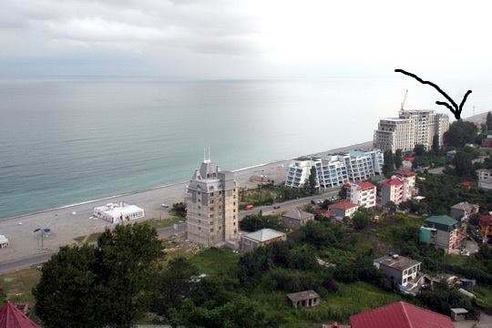Sell landplot on first line with building license (Batumi)