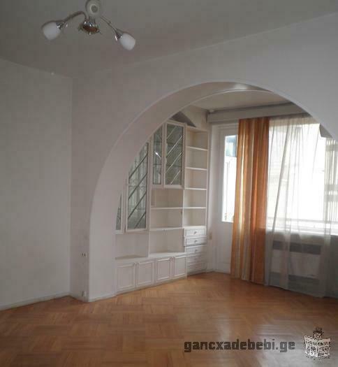 Spacious 2-room apartment for rent in Vake, "Mrgvali Baghi" near the UN office