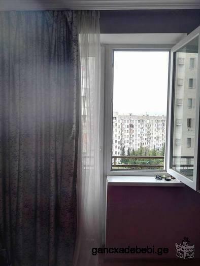The apartment is newly renovated capital repair, good place Noneshvili street, school, kindergarten