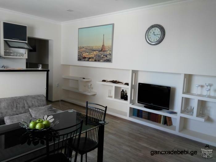 Three bedroom apartment in Batumi with a sea view