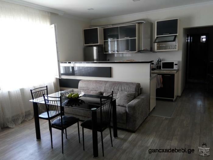 Three bedroom apartment in Batumi with a sea view