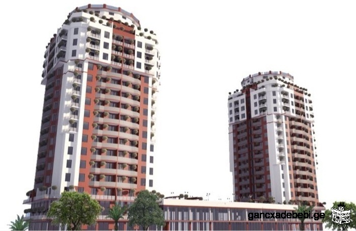 Urgently sell a 3-room apartment in Batumi
